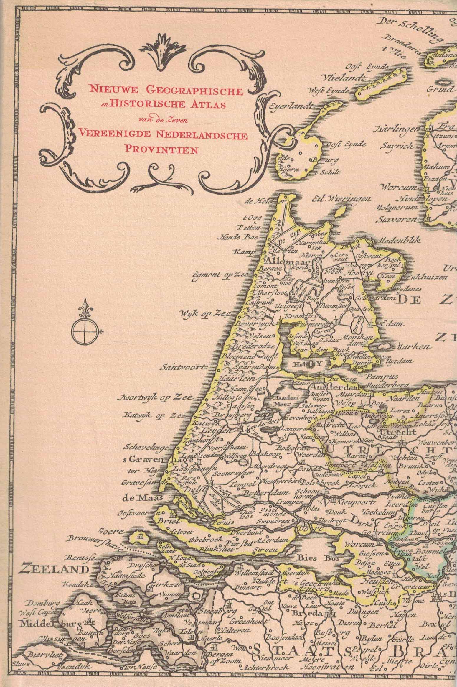 Nieuwe Geographische en Historische Atlas van de Zeven Vereenigde Nederlandsche Provintien