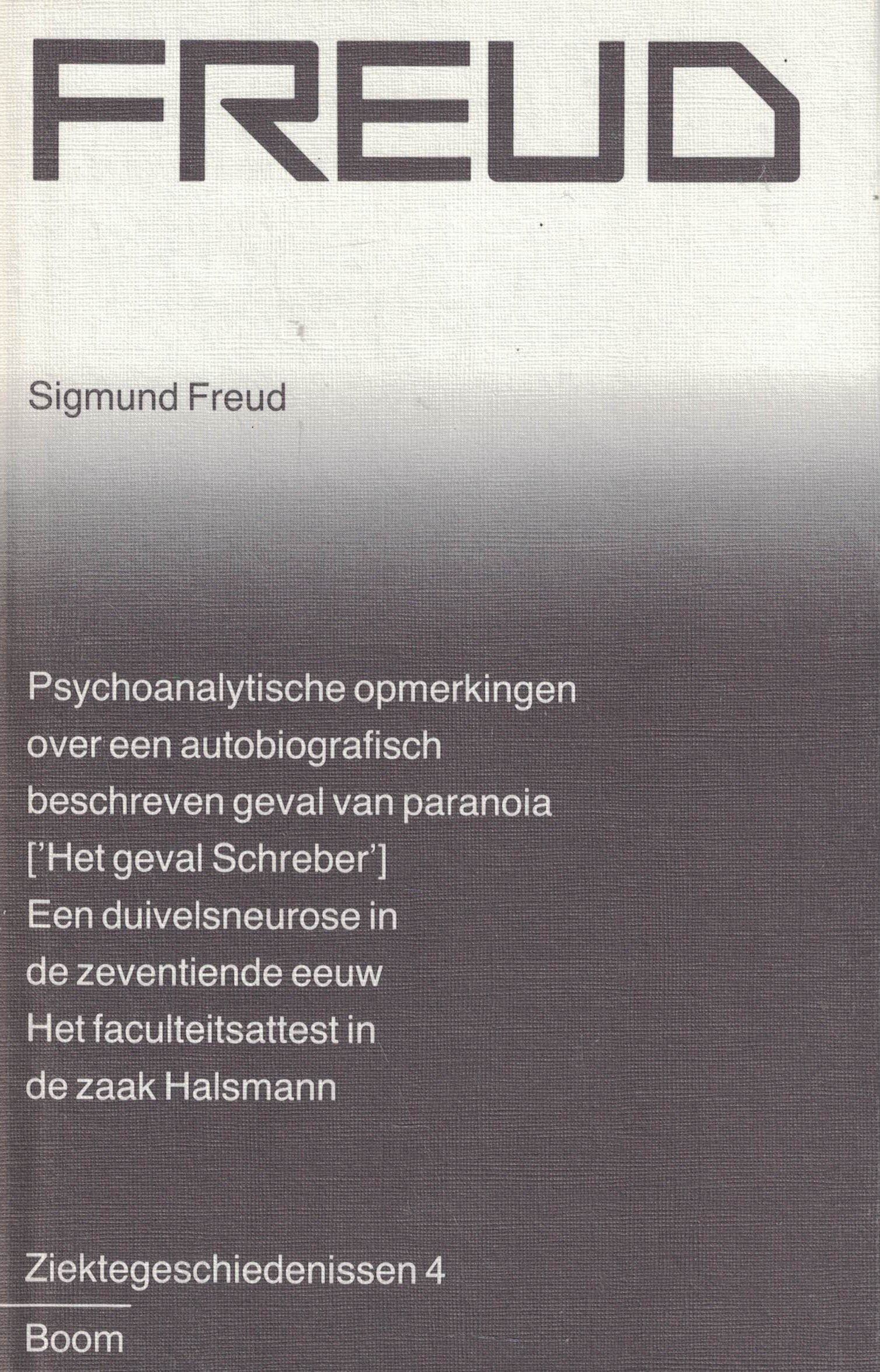 Freud Ziektegeschiedenisen 4