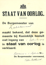 Staat van oorlog - Zaltbommel 1938-1948