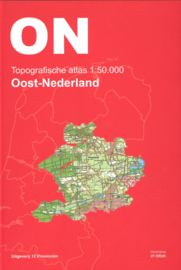 Topografische atlas 1:50.000 Oost-Nederland