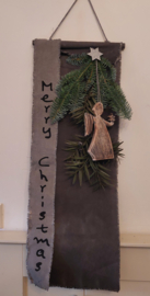 Kalkdoek met decoratie
