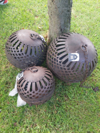 Deco ijzeren bal L