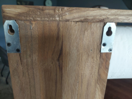 Houten toiletrolhouder
