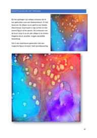 ECOLINE kleurvlekken tot leven brengen - werkboek - Lisa Borstlap - 62 blz. full colour
