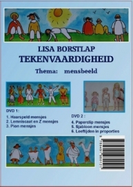 DVD - Tekenvaardigheid - Lisa Borstlap - Thema: mensbeeld