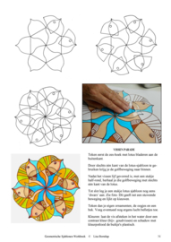 10 GEOMETRISCHE SJABLONEN - Werkboek van Lisa Borstlap - full colour - 64 blzd.