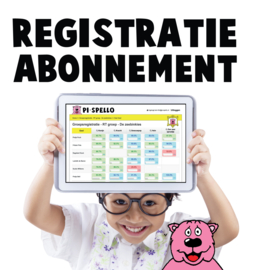 Pi-Spello Registratie-abonnement