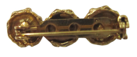 vergulde zeeuwse knopjes broche 3 cm, ZKB 903-G