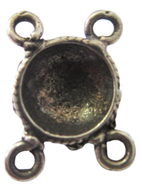 zeeuws knopje 1 cm doorsnede met 4 oogjes ZB 012