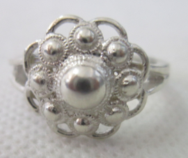 ZKR010-Z Zeeuwse Knop ring echt Zilver