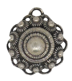 klassieke zeer populaire Zeeuwse bolle knop met oogjesrand ZB 026