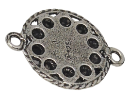 platte zeeuwse knoop ong 2.3 cm doorsnede met twee ogen ZB 024