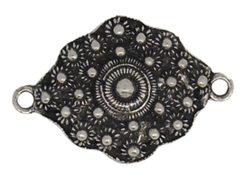 zeeuwse knopjes ruit met twee ogen, lengte ong. 3 cm ZB 037