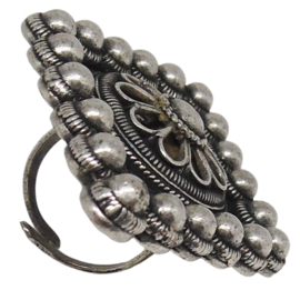 Zeeuwse knop ring supergroot ruit ZKR 312