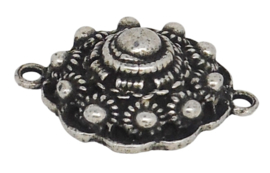 bolle zeeuwse knoop, ruim 2 cm doorsnede met twee ogen ZB 034