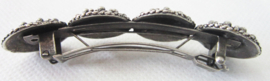 ZKG440 Haarspeld klein 6 cm zwaar verzilverd zeeuwse knopen