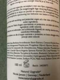 Face Scrub | Argan Oil & Gingko Biloba 100ml - Opschoning