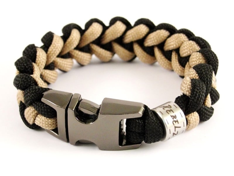 Double Colored Shark - "Design Your Own" - Paracord Armband