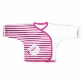 Ducky Beau t-shirt pink stripe maat 48