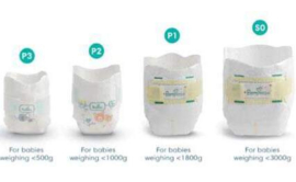 Pampers premium protection maat 0   1-3 kg