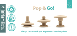 MijnNami Pop  & Go 2-pack 0-18 maanden Blush & Vanilla