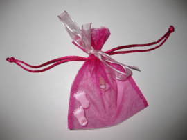 Gelukssymbool voor aan de couveuse roze