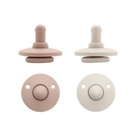 MijnNami Pop  & Go 2-pack 0-18 maanden Blush & Ivory