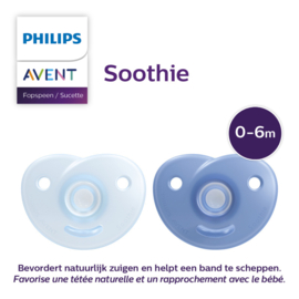 +0m Soothie blue 2-pack