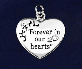 Forever in Our Hearts Charm