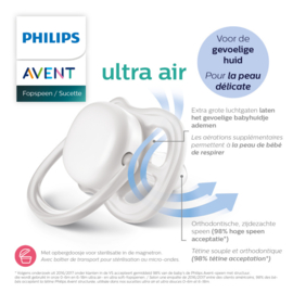 18m+ Philips Ultra air Grijs/Turquoise 2-pack
