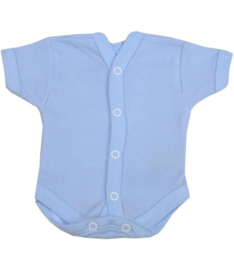 2-pack NICU overslagromper wit Blue Teddy/Blue ;  maat 17, 22, 25, 27 cm