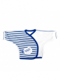 Ducky Beau t-shirt cobalt stripe maat 44