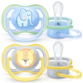 0-6M Philips Ultra Air Elephant/Tiger 2-pack