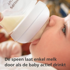 Philips Avent Natural Response teat 2 stuks Eerste toevoer 0 m