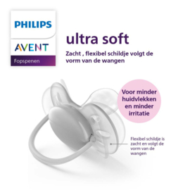 0-6M Philips Ultra Soft  Beige/Groen 2-pack