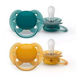 6-18M Philips Ultra Soft groen/geel