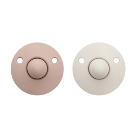 MijnNami Pop  & Go 2-pack 0-18 maanden Blush & Ivory