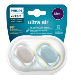 18m+ Philips Ultra air Grijs/Turquoise 2-pack