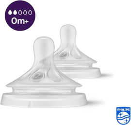 Philips Avent Natural Response teat 2 stuks voor pasgeborenen 0m+