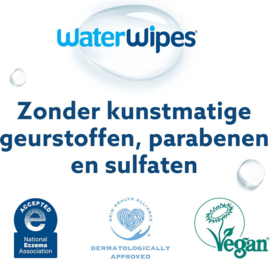 WaterWipes  billendoekjes 3 in 1  99.9% water