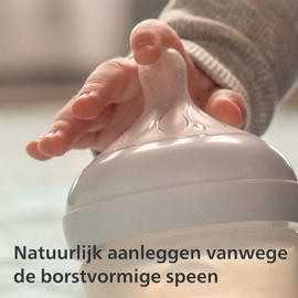 Philips Avent Natural Response teat 2 stuks Variabele speen 3m+