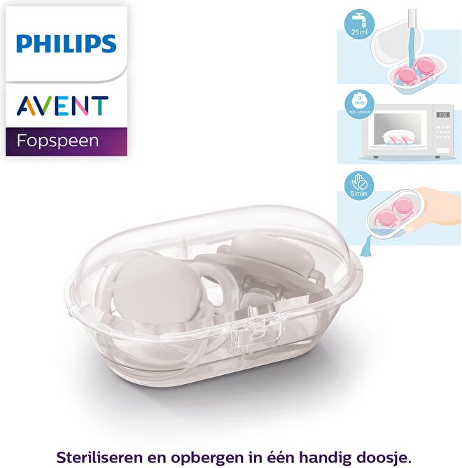 geluk Trein campagne All Philips Avent pacifiers | prematuursite.nl