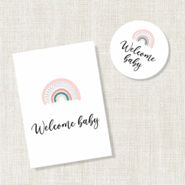 Kaartje bij kraamcadeau – handgeschreven boodschap