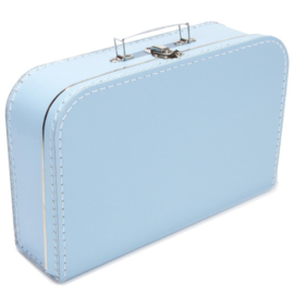 Baby blauw koffertje 30cm