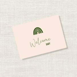 Kaartje bij kraamcadeau – handgeschreven boodschap