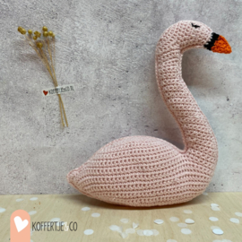 Zwaan knuffel - Handmade by EL