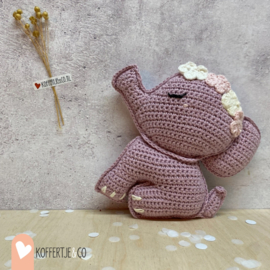 Olifant knuffel - Handmade by EL