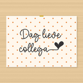 Kaartje bij pensioencadeau – handgeschreven boodschap