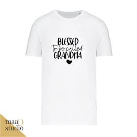 T-shirt Blessed to be called grandma