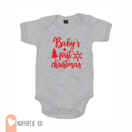 Rompertje Baby's first christmas